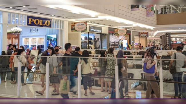 Ilustrasi pengunjung Rojali dan Rohana. [Instagram]